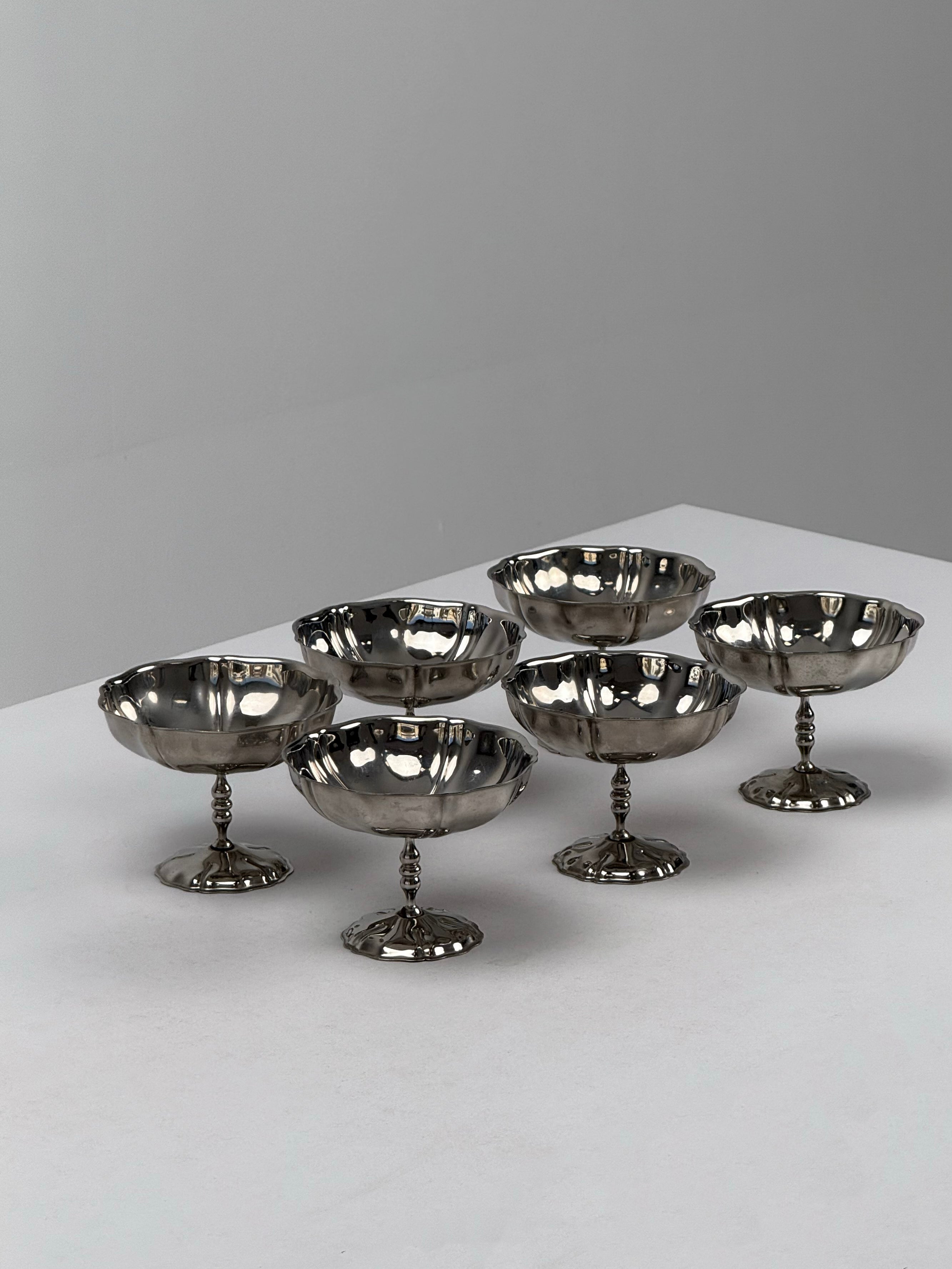 Silver Pedestal Bowl